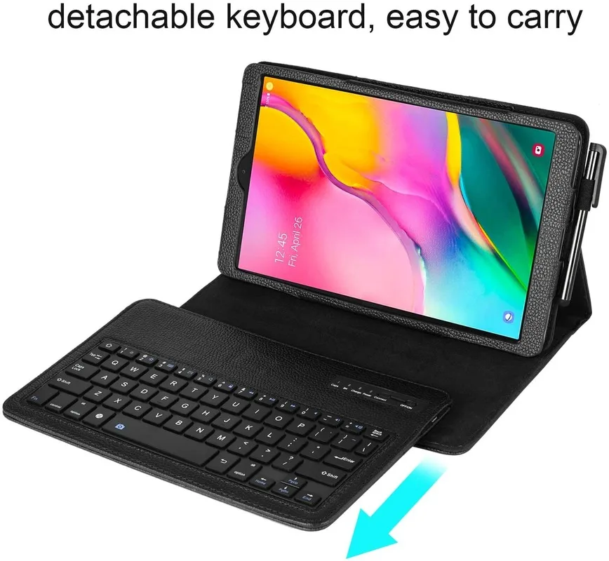 Чехол для клавиатуры Samsung Galaxy Tab A 10 1 дюйма 8 дюймов 9 7 5 съемный чехол беспроводной
