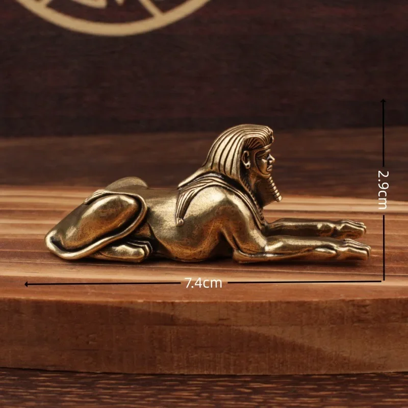 

Статуя египетского сфинкса из меди