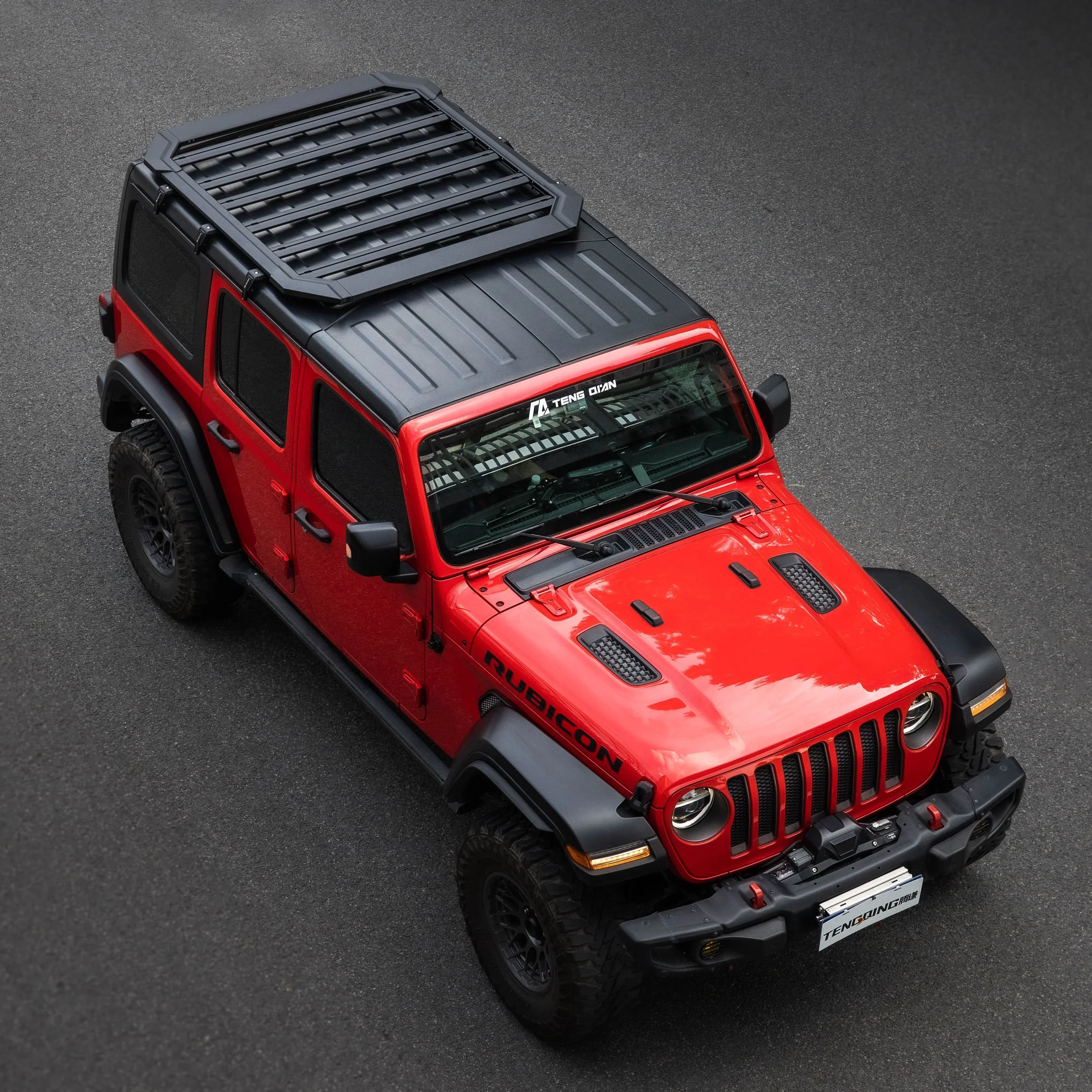 4x4 багажник на крышу алюминиевый для Jeep Wrangler JL 4XE 18+ детали внедорожника