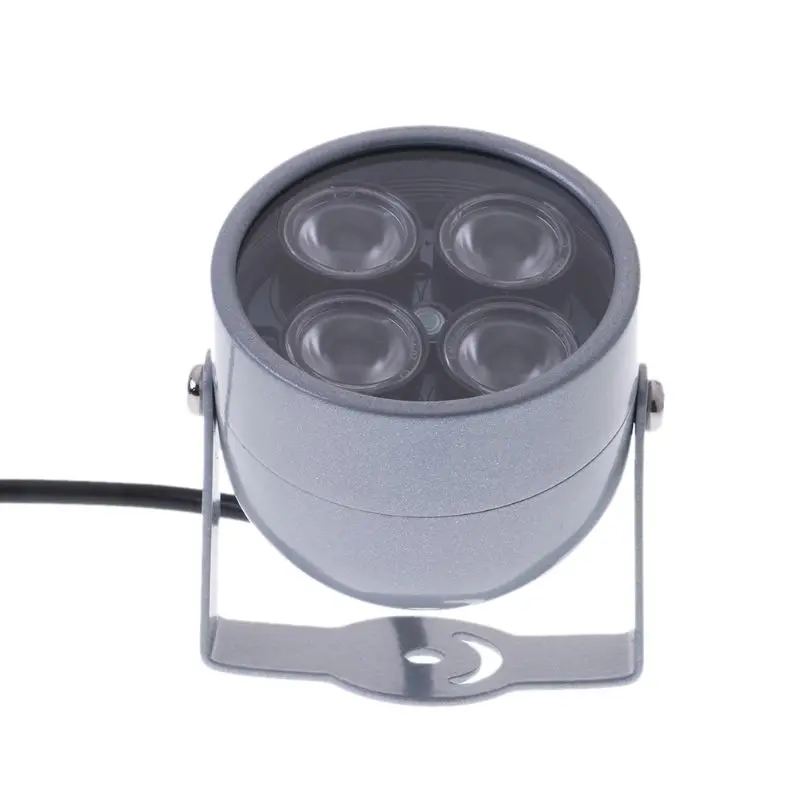 

New 4 LED Infrared Night IR for Vision Light for illuminator Lamp For IP CCTV CCD Camera New