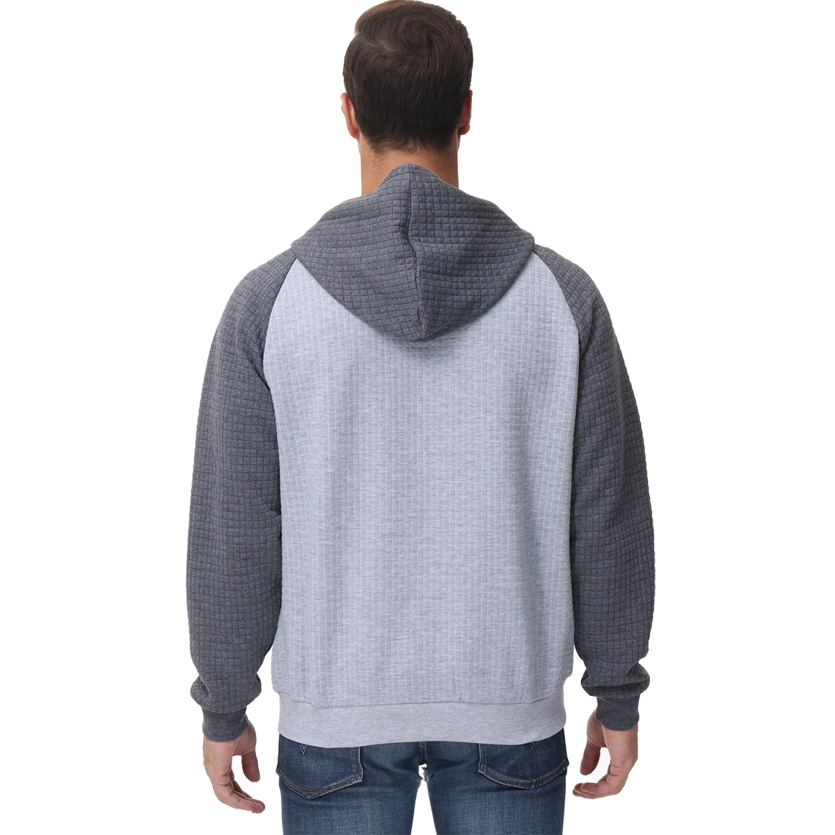 Spring Autumn Men's Hoodies Lightweight Sweatshirt With Zipper Hooded Jackets Pullover For Male Sports And Leisure