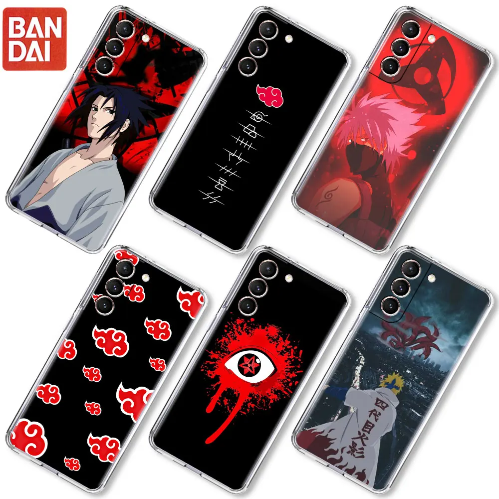 

Naruto Anime Case For Samsung Galaxy S20 FE S22 S21 Plus S10 S9 Note 20 9 10 Lite Transparent Phone Cover