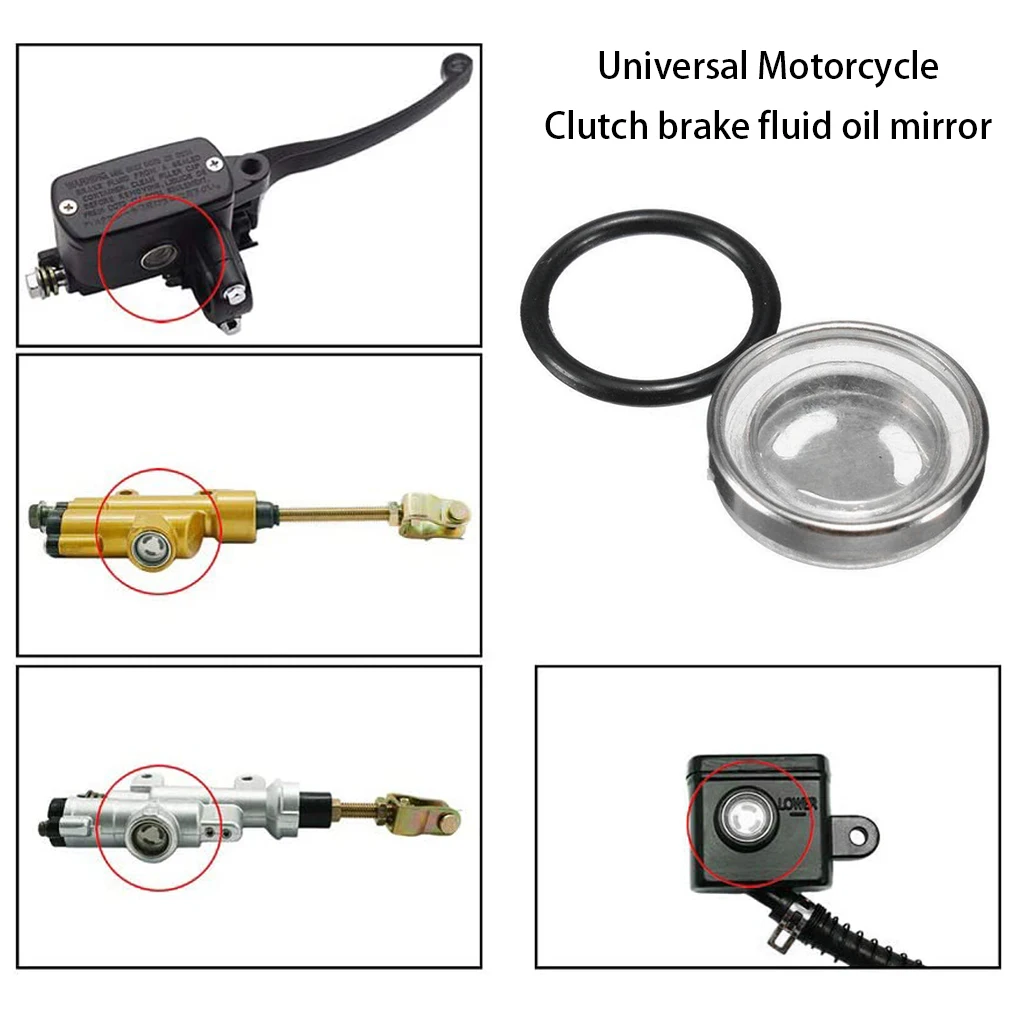 

5 Sets Motorcycle Brake Master Lens Clutch Sight Glass Gasket Repair Kit