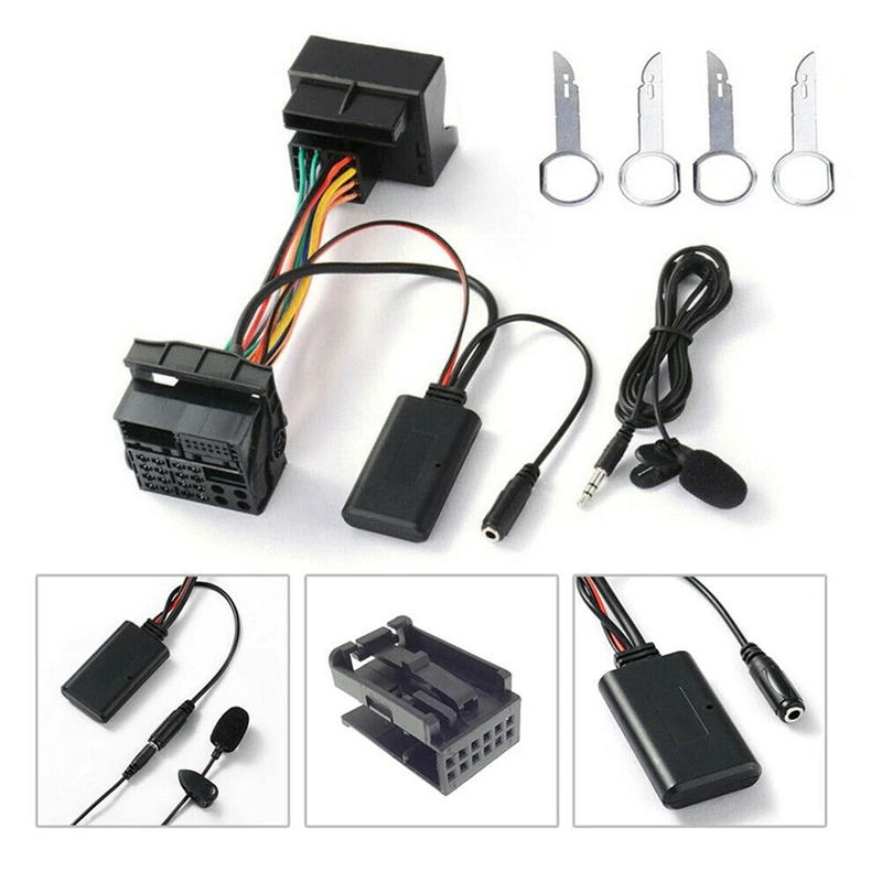 2X автомобильный аудио Bluetooth кабель адаптер для Ford Fiesta Focus Mondeo Kuga Sony 6000CD радио поток