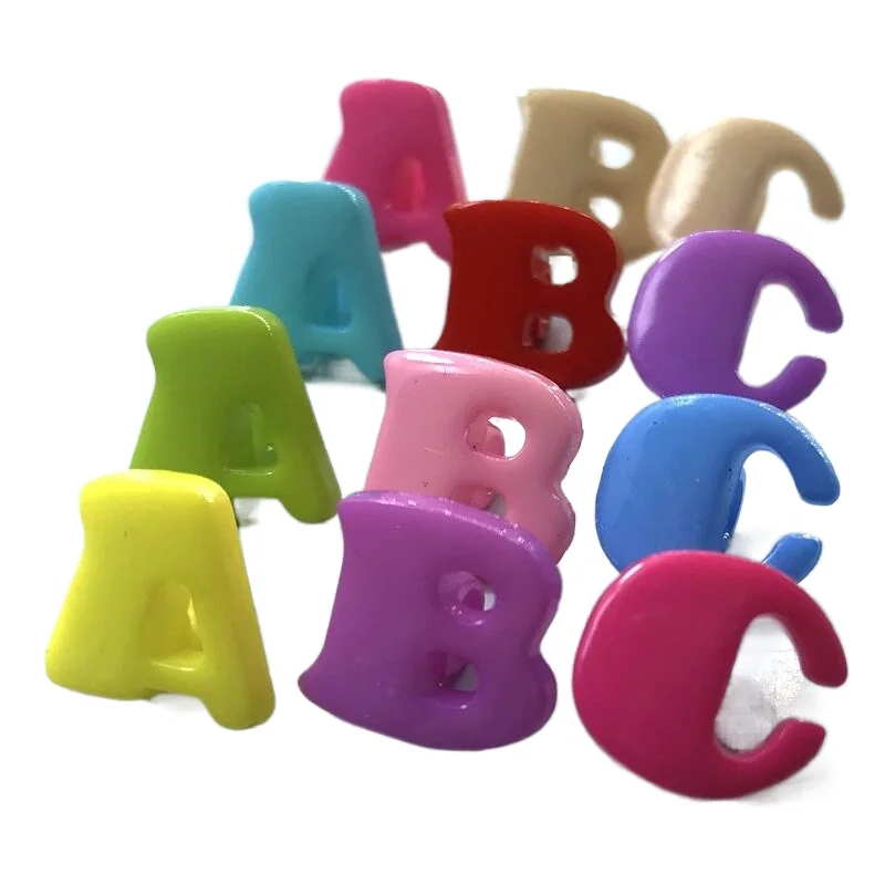 

HL Spring Holiday Autumn Winter General Section Love 1000 Shapes Mixed Color Diy Plastic Buttons Children's Clothing Sewing