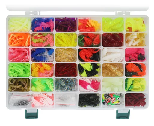 

Детали приманки Luya 36 box set T tail root fishing набор микро-объектов для ловли лошади