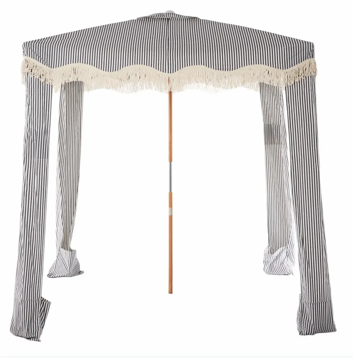 

Customized Size Design Beach Cabana Beach Shade Tent Portable Canopy Family Party Tents With Tassels//