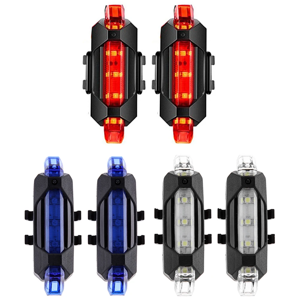 

Задний Фонарь велосипедный светодиодный аккумуляторный, 2 шт., 4 режима