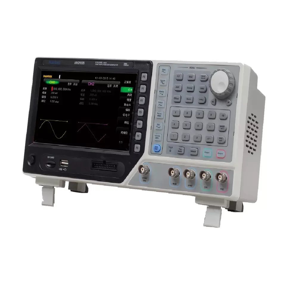 

HDG2032B 30MHz 16Bit 250MSa/s 64M Dual Channel Arbitrary Waveform Generator DDS Function Generator Benchtop Oscilloscope