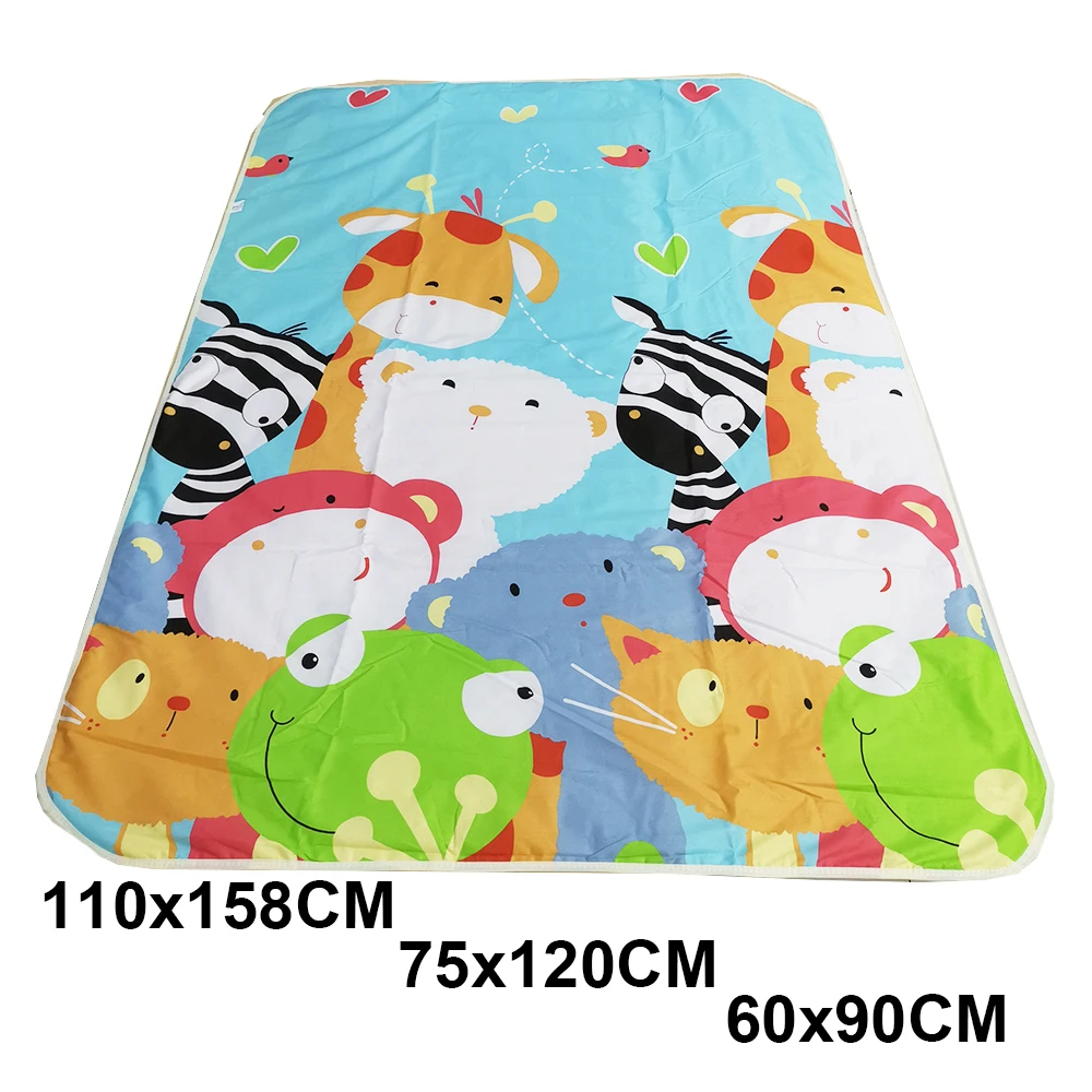 

75*120 /60*90 cm Newborn Matress Baby Waterproof Changing Mat Infants Climbing Mat Portable Travel Diaper Pads Bedding Sets