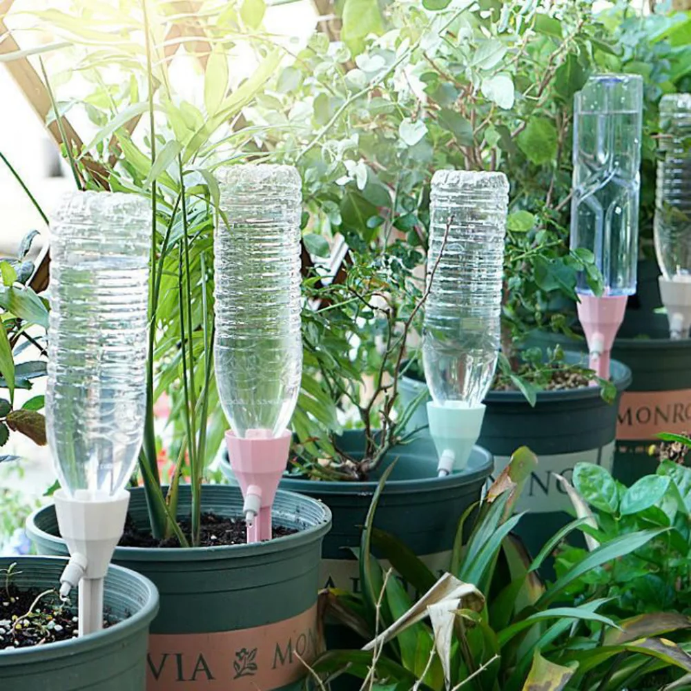 

3/6Pc Adjustable Drip Irrigation System Automatic Self Watering Spikes for Plants Indoor Outdoor Potted Plants Irrigation System