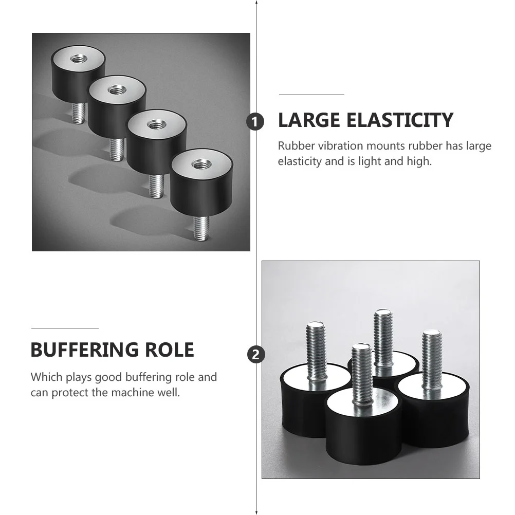 6 шт. амортизатор резиновые амортизаторы антивибрационные бесшумные блоки
