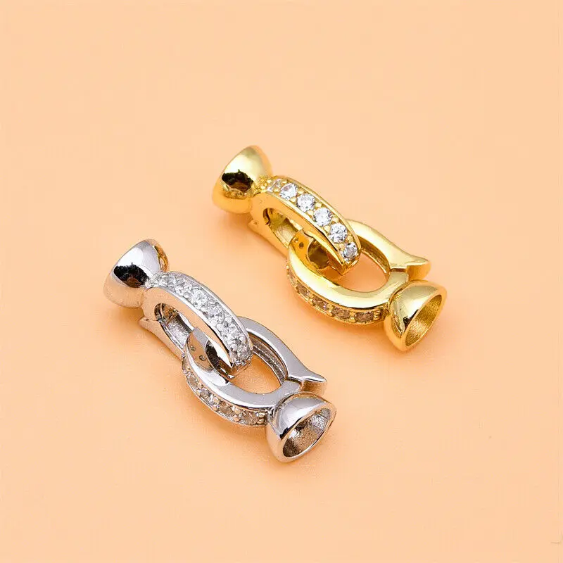 

Браслет и жемчужина из серебра 925 пробы с инкрустацией из циркония