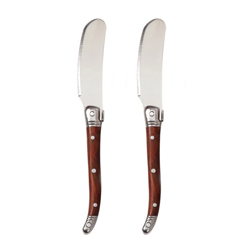 

Butter Spreader Knives Unique Design for Kitchen Birthday Wedding Christmas Ergonomic Handle Comfortable Hand Feeling