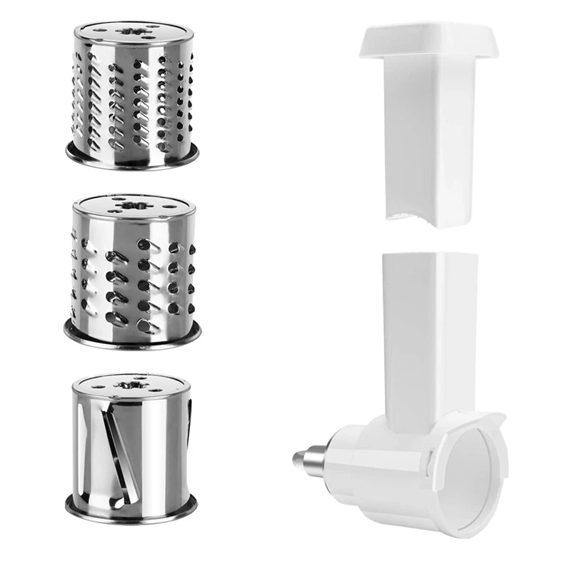 

Vegetable Slicer Shredder Cheese Grater for KitchenAid Stand Mixer Attachment Slicing Shredding Accessories