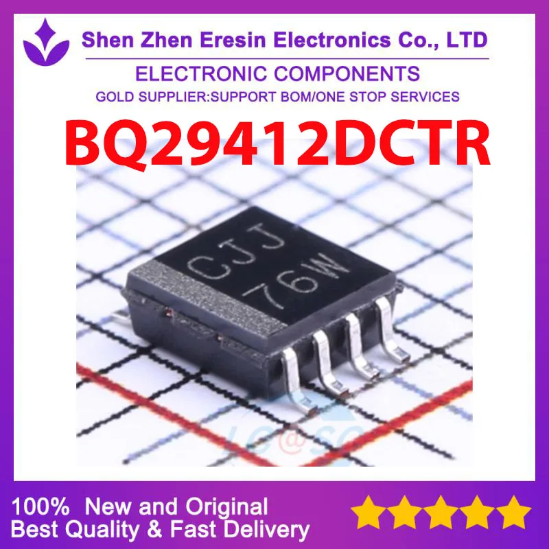 

Free shipping 5PCS/LOT BQ29412DCTR MSOP8 New and original