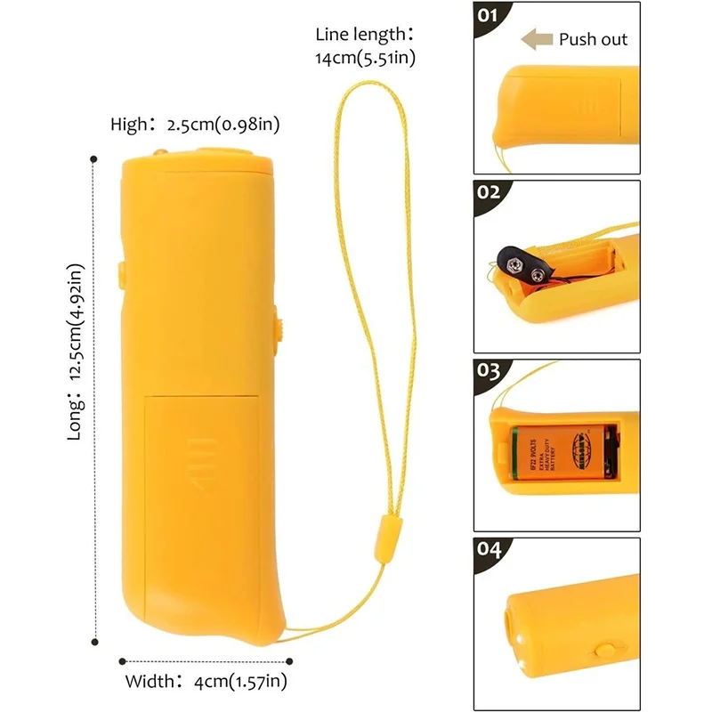 Аксессуары для дрессировки домашних животных ультразвуковое оборудование 3 в 1