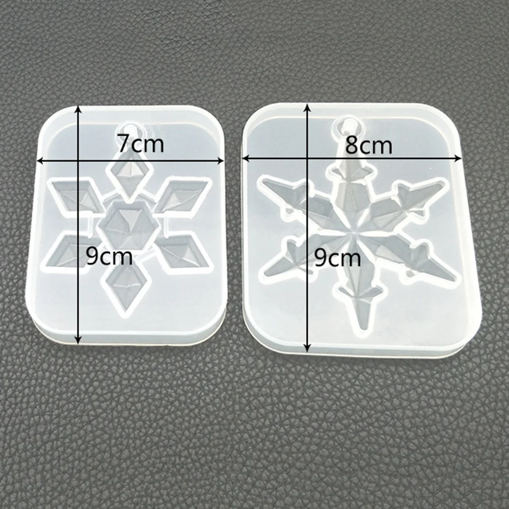 3 шт. аксессуары форма для подставок снежинка эпоксидная смола De Para Gelatinas