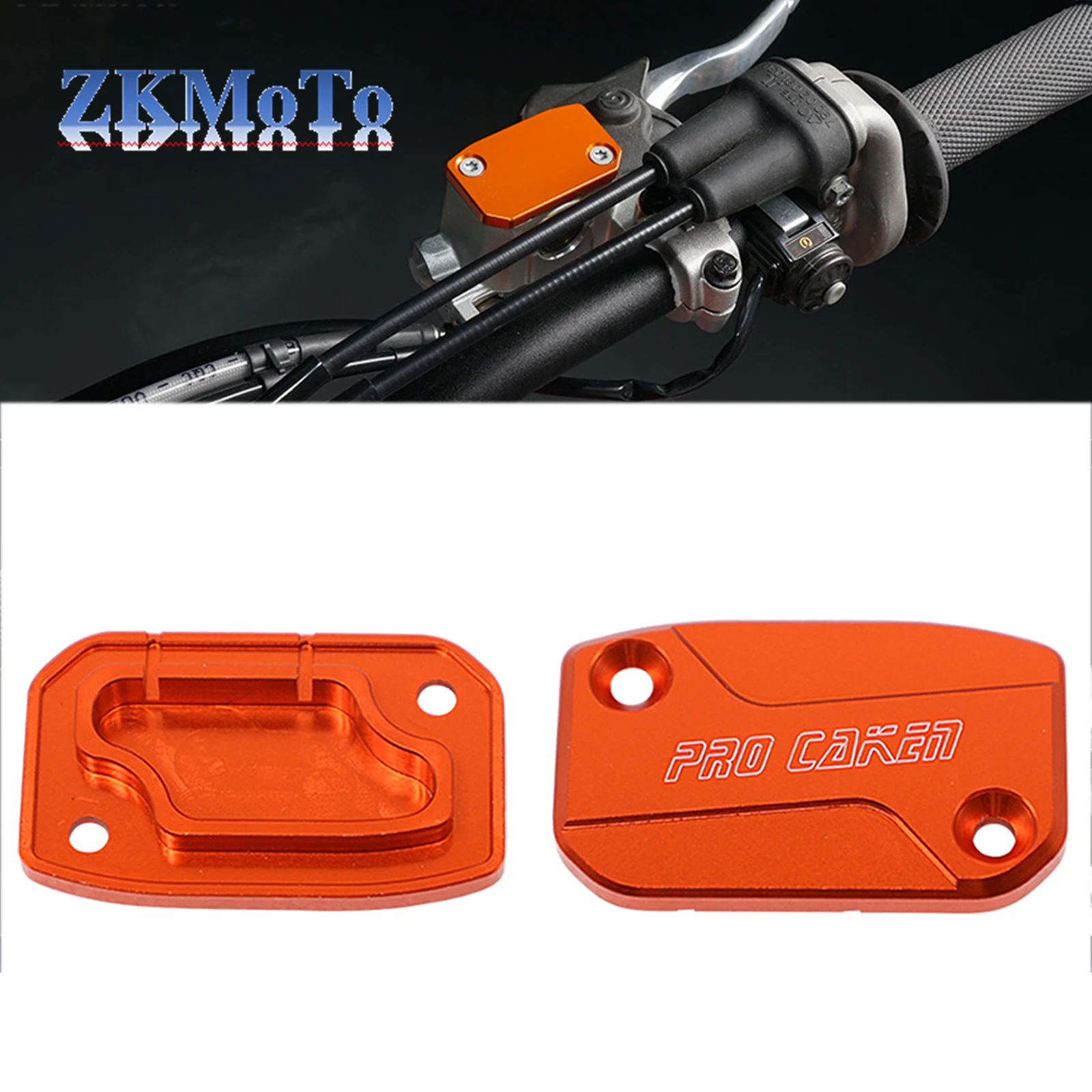 

CNC Front Brake Clutch Reservoir Cap Cover For KTM SX SXF EXC EXCF SMR XCF 125-200 250 300 350 400 450 500 530 Dirt Pit Bike