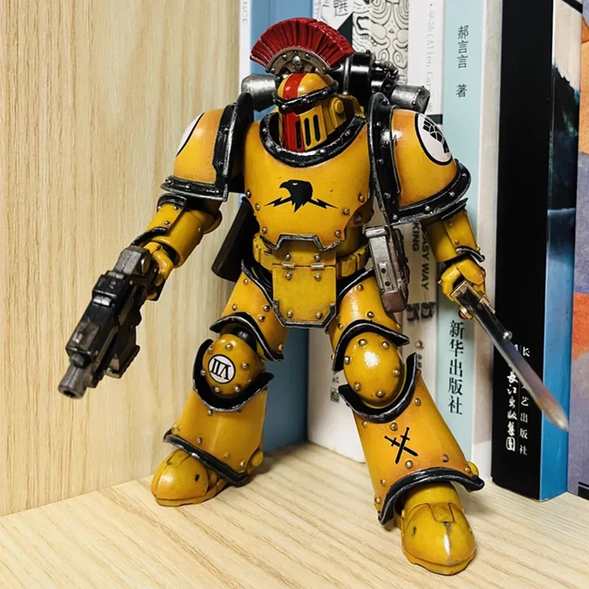 Фигурка Joy Yoy Warhammer The Horus Heresy имперские кулаки легион MkIII тактическая подвижная