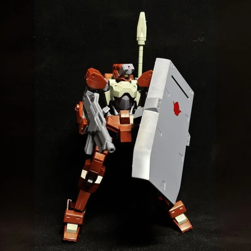 Фото Трезубец HG1/144 Shinden STH-16 Meteor HGIBO Железная кровь Орфана Группа Сборка Модель Комплект Коллекционные Аниме Робот Украшения Игрушки №4