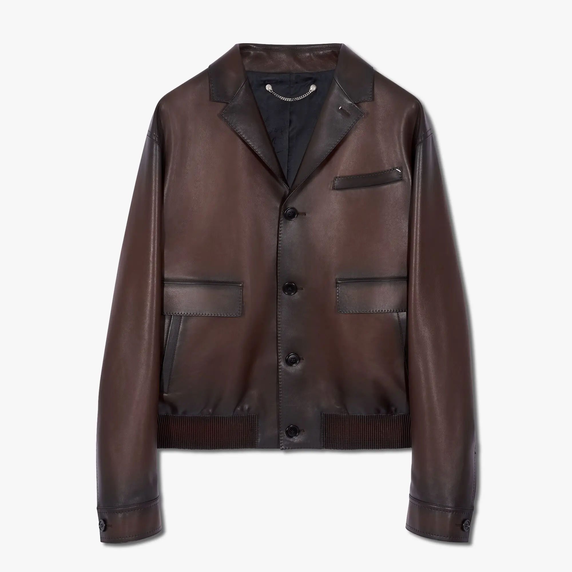 

NIGO Patina Leather Blouson Jacket #nigo8656