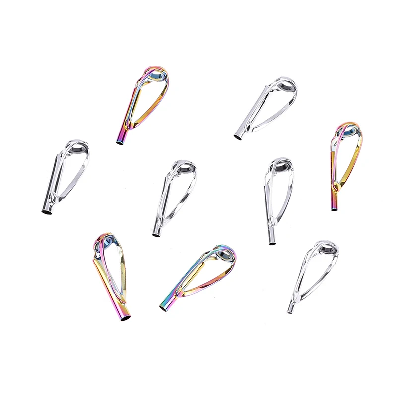 Верхние направляющие для удочки Free of Tangle Top Tips Repair Kit DIY Rod Building Eye Rings Guias de pesca