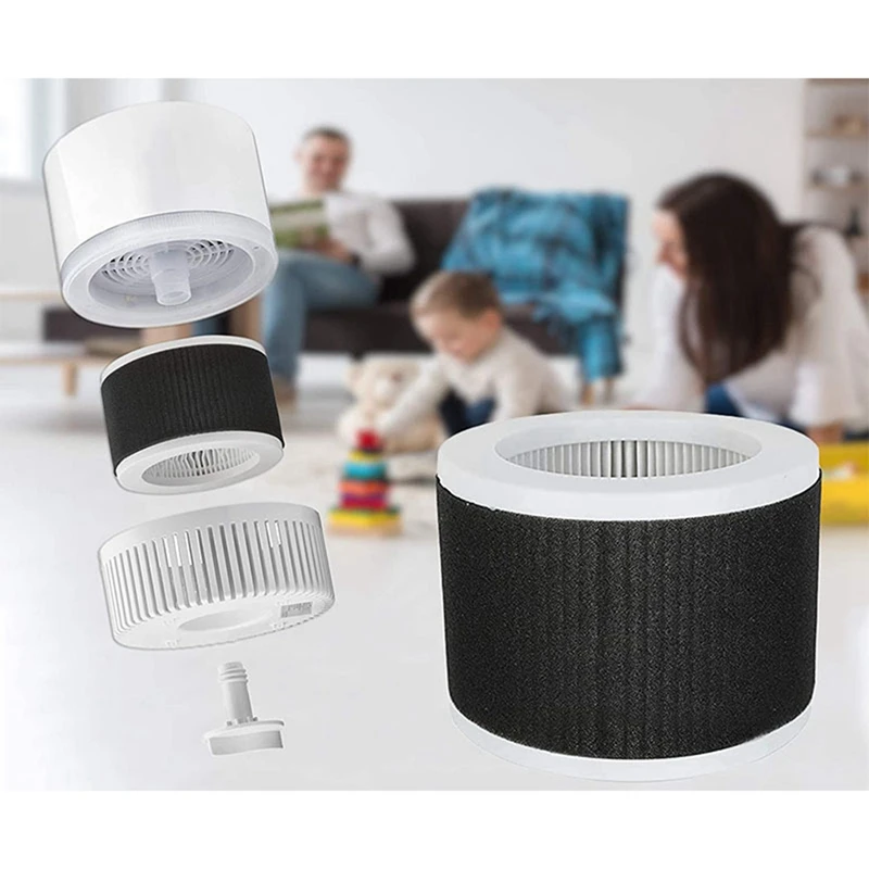 4 шт. детали HEPA-фильтра для очистителя воздуха аксессуары KOIOS MOOKA EPI810 HEPA-фильтр