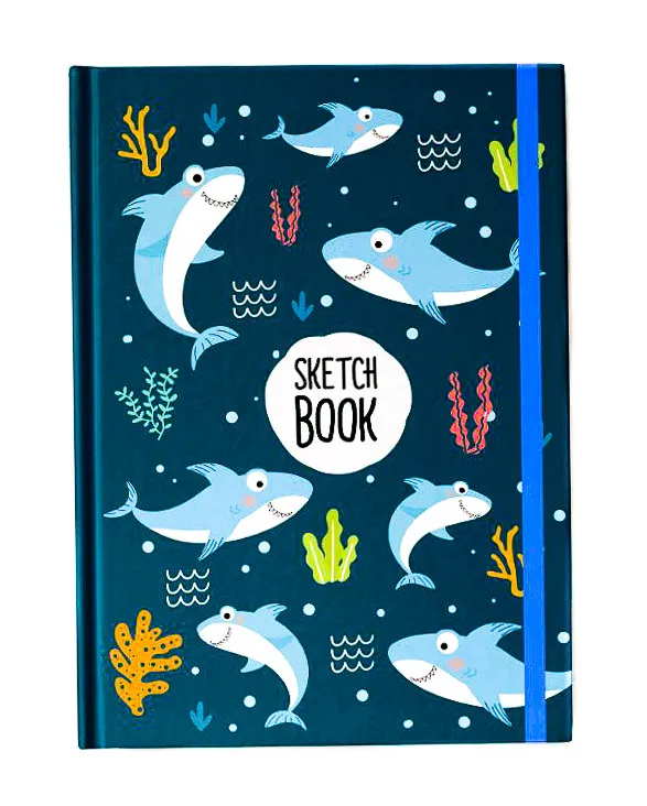 Notebooks art. Book Sketchbook. Shark | Канцтовары для офиса и дома