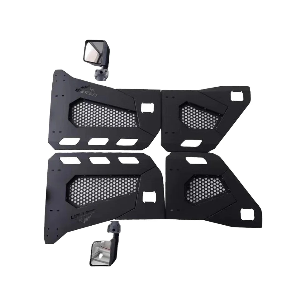 

Shanghai Sanfu Car Accessories Fit For Jeep W rangler JL 18+ JL1172 Black Steel Tubular 2/ 4 Doors With Rear View Mirrors