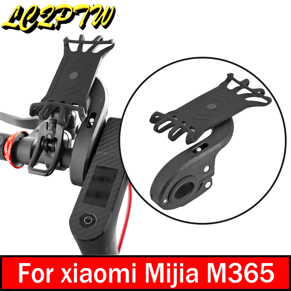 

Держатель для телефона Xiaomi Mijia M365, противоударный эластичный держатель для телефона с креплением для электрического скутера, кронштейн с по...