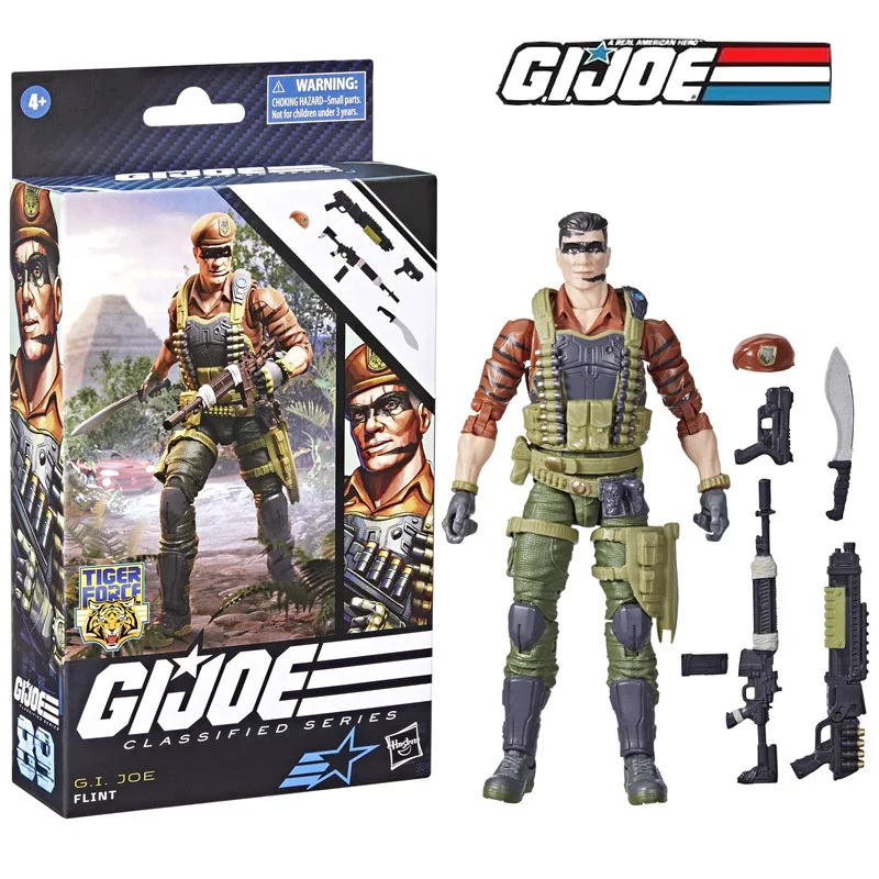 

New Hasbro G.I. Joe Classified Series Tiger Force Flint 89 6-inch-scale (15cm) Action Figure Unopened model toy gift