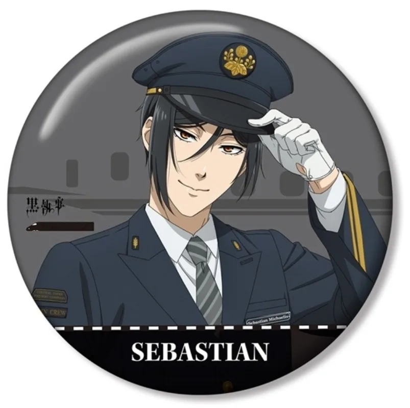 Фото Брошь Black Butler Emerald Witch Arc, броши для женщин, украшения Herr Wolfram Cos, аксессуары Sieglinde Sullivan №2