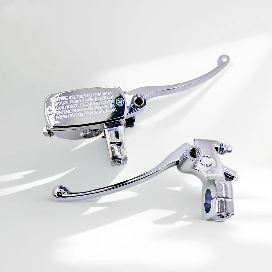 

Хромированные универсальные 25 мм мотоциклетные тормозные рычаги главного цилиндра сцепления для Honda NV600 Shadow 750 Steed 400 VF750 CD Magna Deluxe