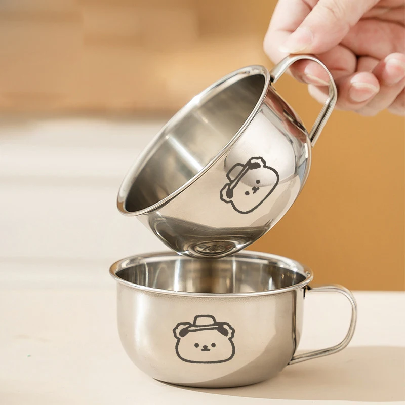 Мини-чашка для молока из нержавеющей стали 304 80/200 мл кувшин вспенивания с цветком