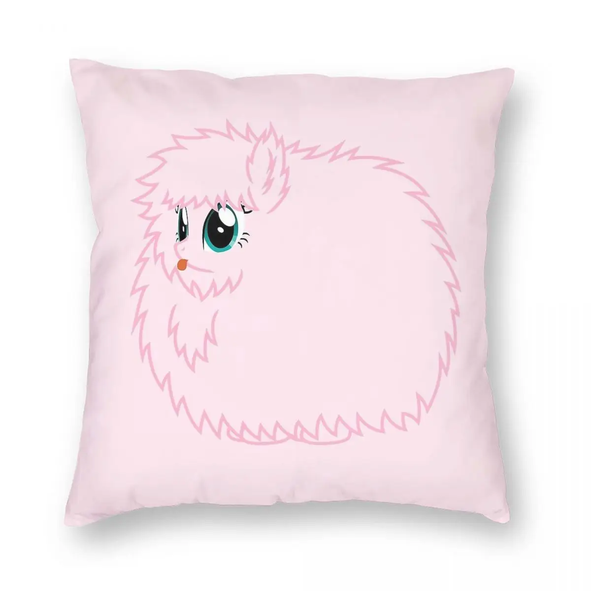 

Декоративная наволочка Fluffle Puff Stare из полиэстера и льна