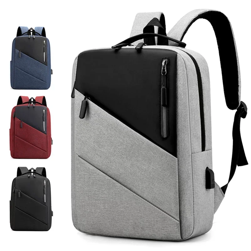 

15.6 Inch Laptop Usb Charging Backpack Waterproof School Bag Anti Theft Travel Daypack Male Leisure Backpack Mochila Women Gril