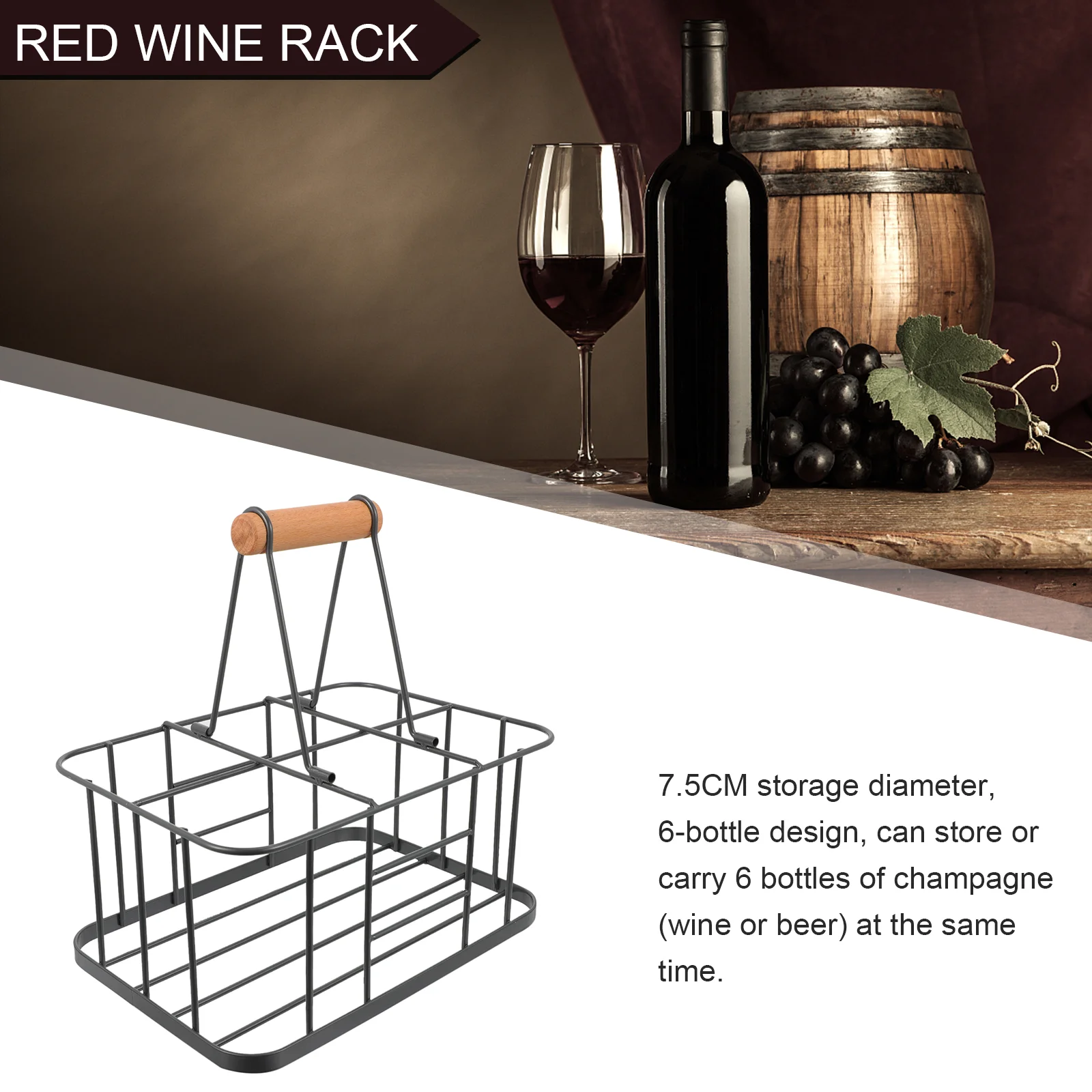 Полки для спортивных напитков переносная корзина хранения серая бутылка из