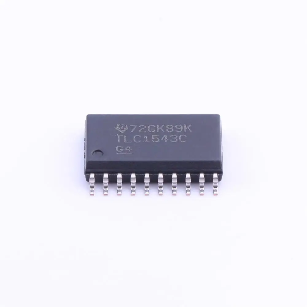 10pcs New original TLC1543 TLC1543CDWR 1543IDWR Analog to digital converter IC TLC1543C TLC1543I