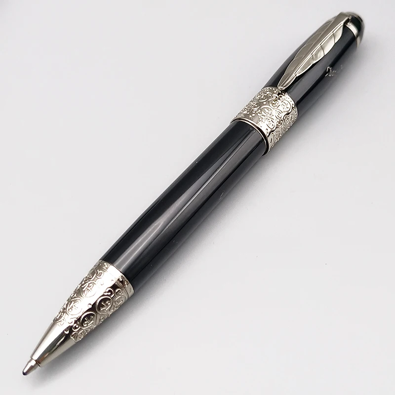 

Роскошная шариковая ручка-роллер, перьевая ручка, дизайн кленового листа на зажиме для ручки, бизнес-школы, офисные письменные принадлежности