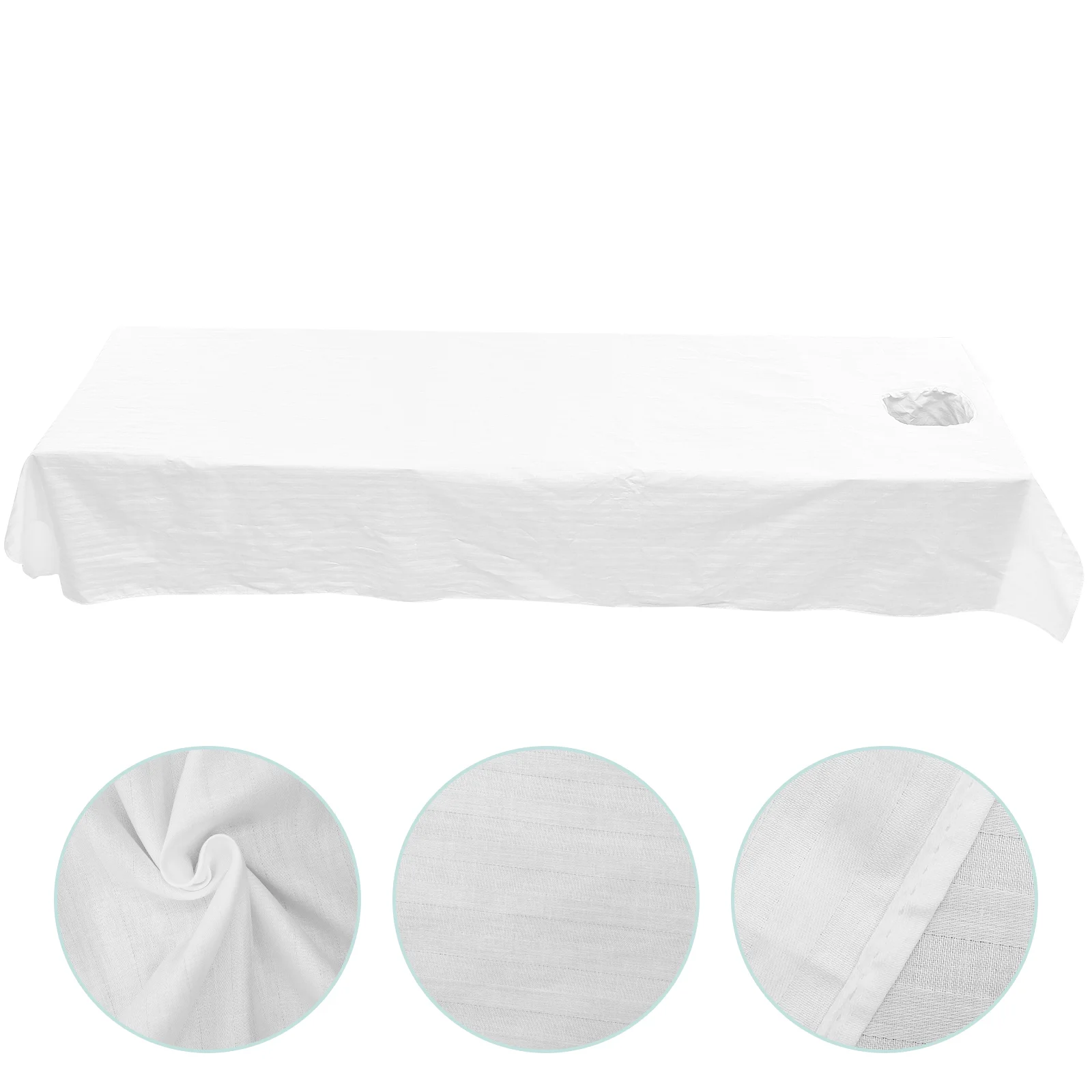 

Spa Bed Sheet White Bed Sheet Bed Cloth Couch Sheet Bed Cover Protector Cotton Sheets White Fitted Sheet