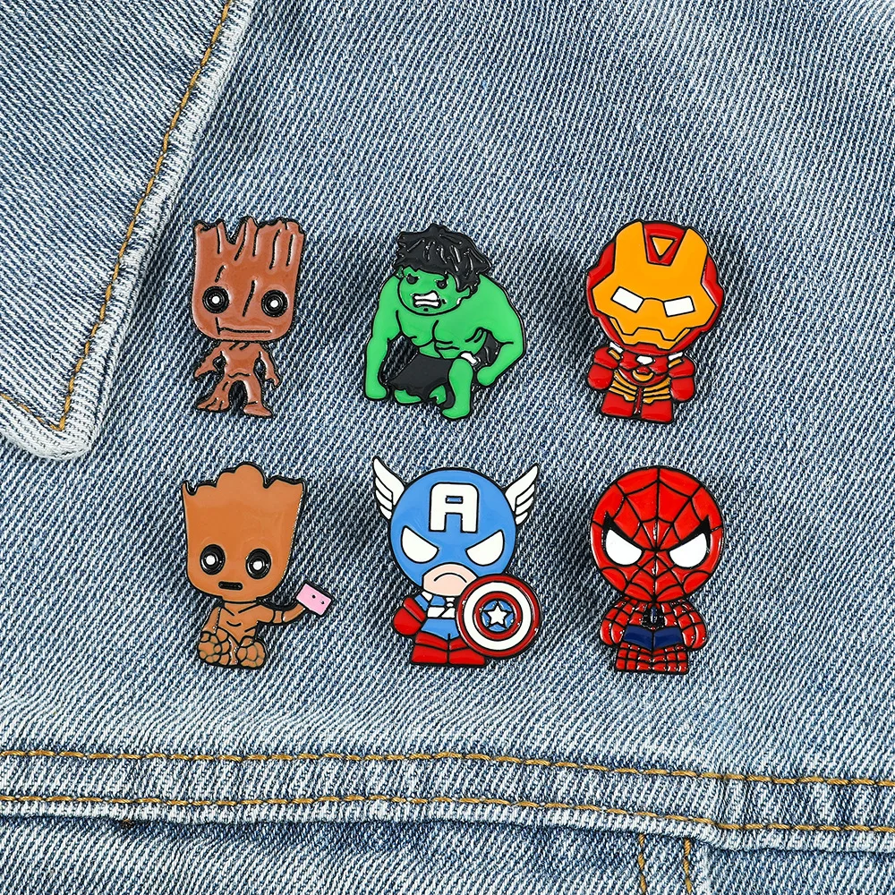 Safety Pin Brooches
