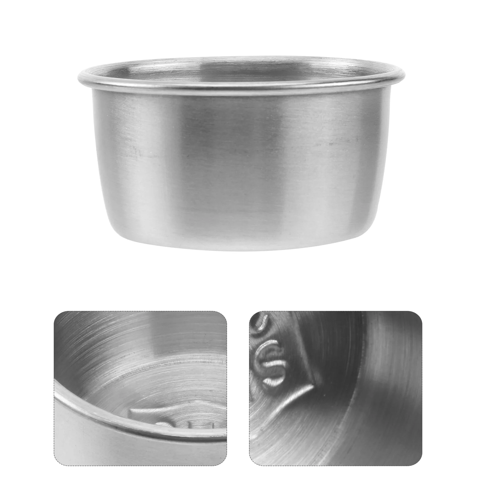 

Sauce Dish Cup Dipping Bowl Cups Small Condiment Ramekin Container Plate Soy Metal Dishes Side Mini Portion Appetizer Steel Jam