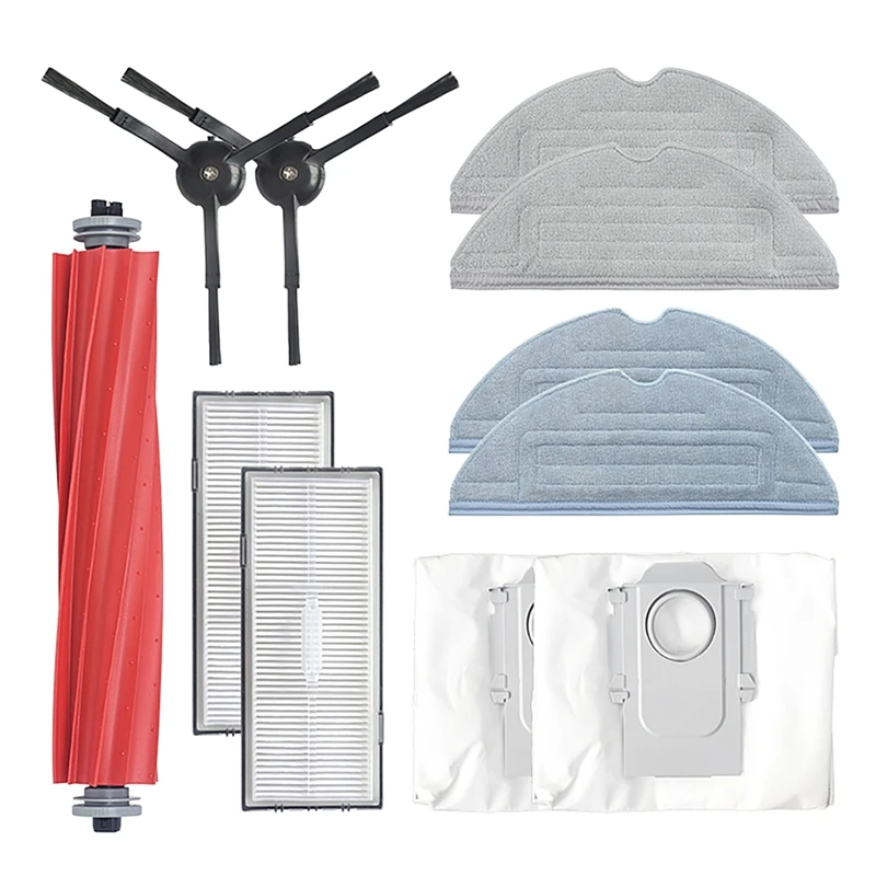 

Запчасти для робота-пылесоса Xiaomi Stone G10S /S7 MAXV, основная щетка, боковая щетка, фильтр