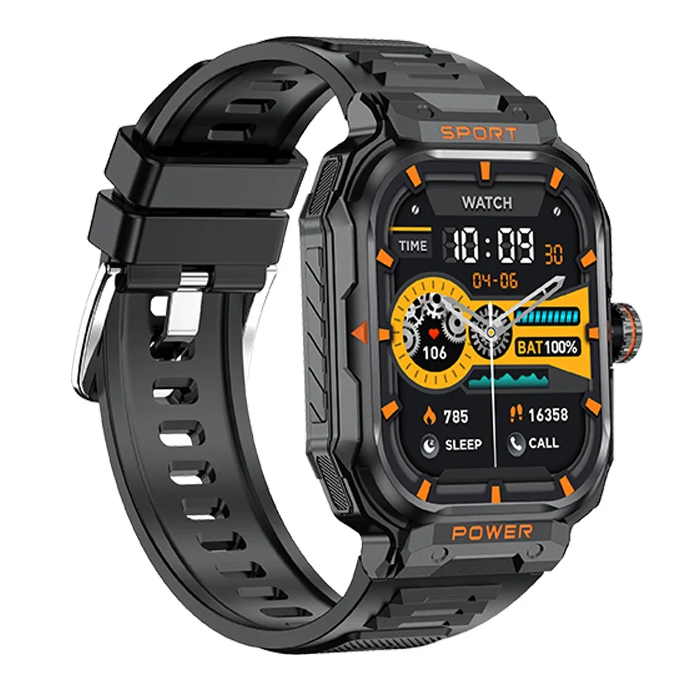 Смарт-часы GT55 TWS BT с 2 1-дюймовым сенсорным экраном спортивные умные часы NFC Health