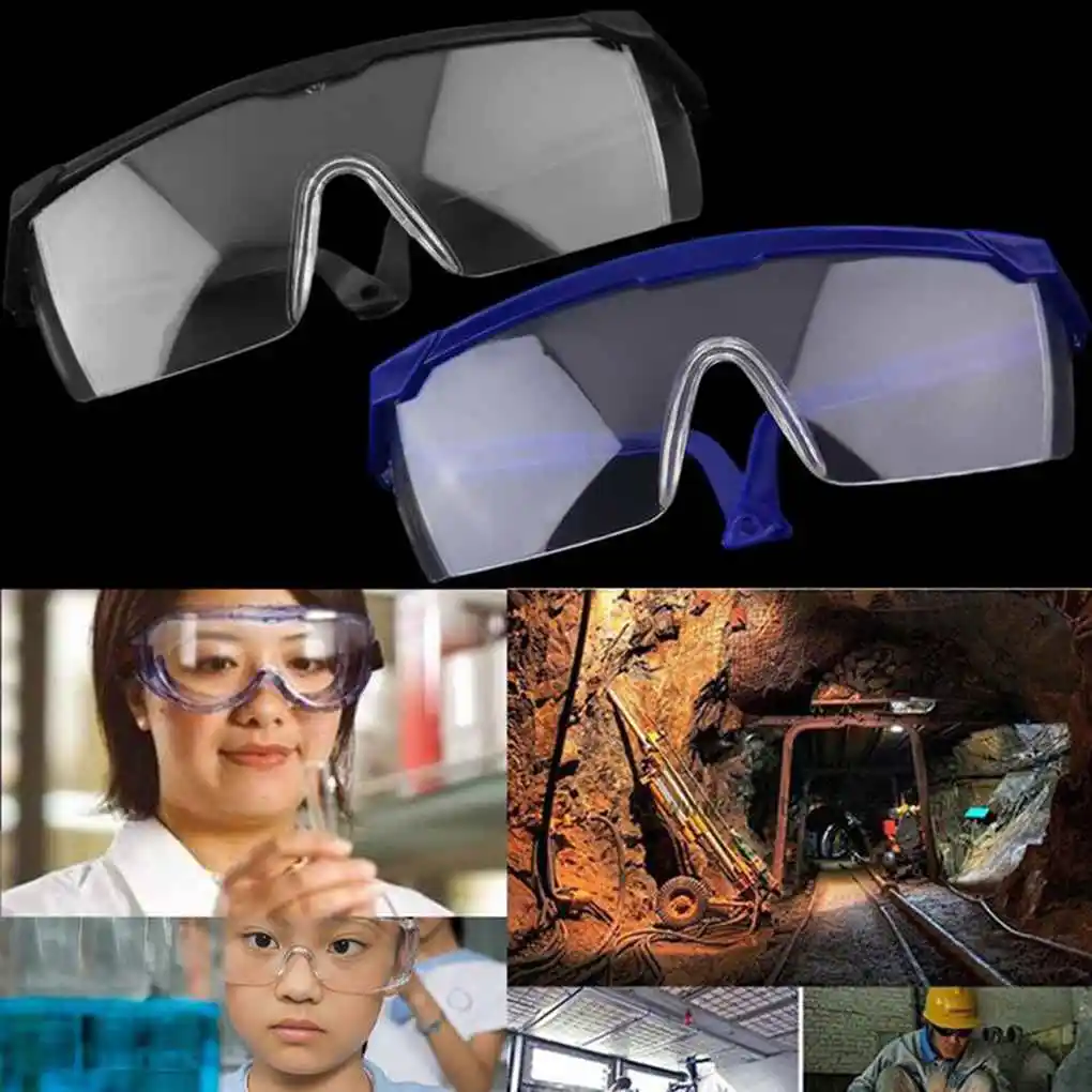 

Work Safety Eye Protecting Glasses Anti-Splash Wind Dust Proof Glasses Eyewear Goggles