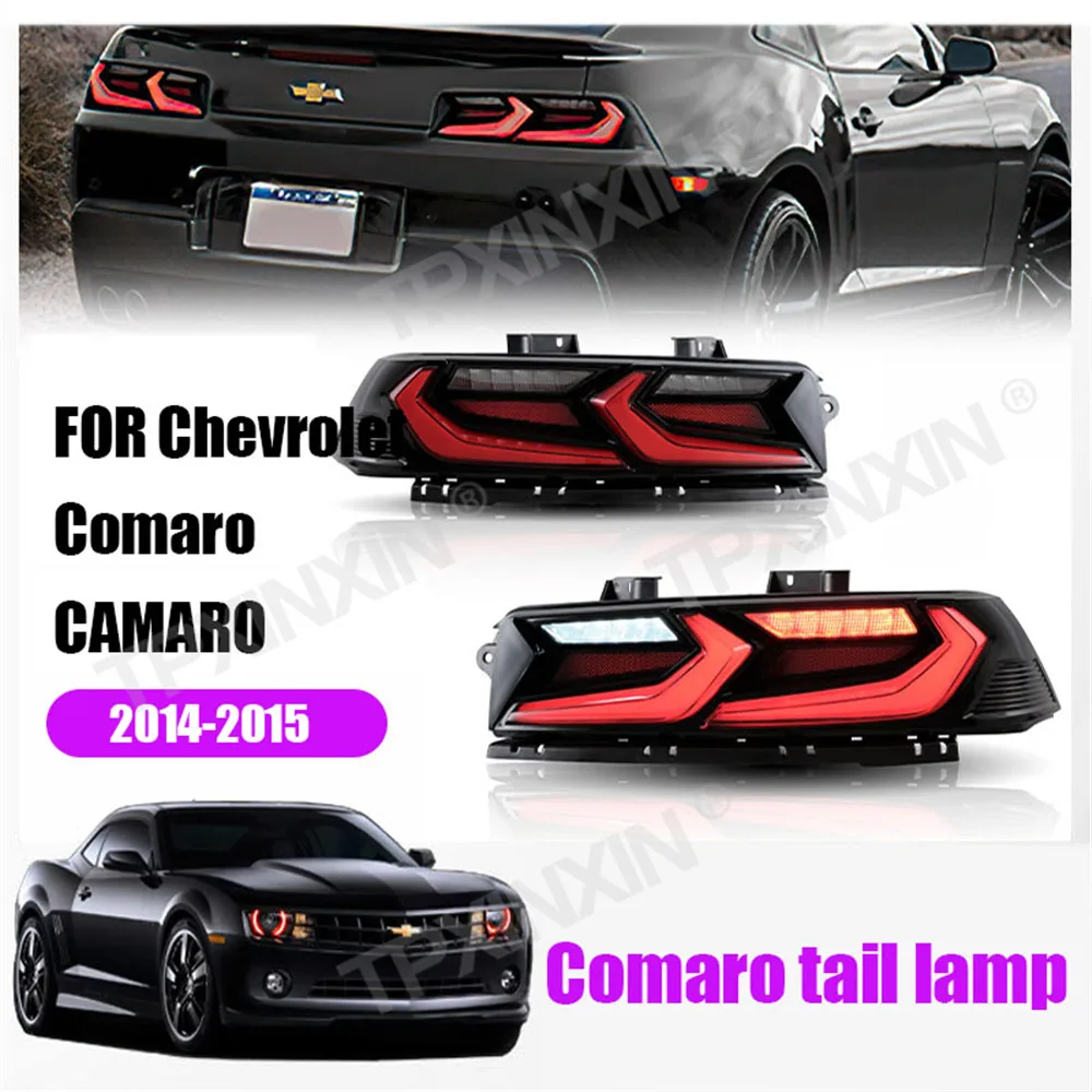 

For Chevrolet CAMARO 2014-2015 LED Taillights Headlight Brake Lamp Assembly Accessories Ambient Light Car Modification Rear Lamp