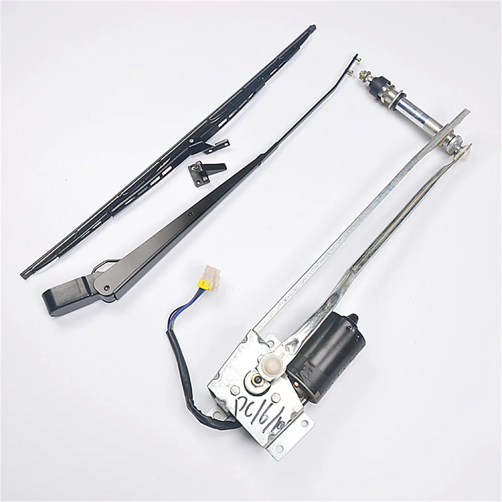 

For excavator Komatsu PC200-6 wiper motor PC120 220-6 large nose wiper pc300-6 wiper motor arm assembly