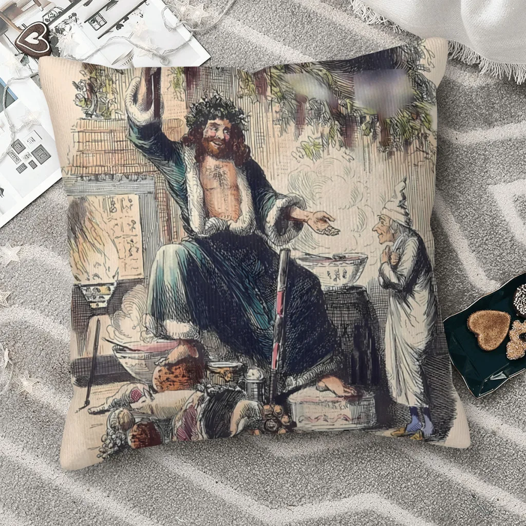 

Подушка-чехол Ebenezer с изображением рождественского призрака