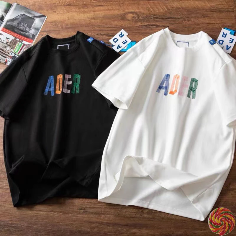 

Colorful Letter Ader Error Fashion Men Women Oversize T-shirt